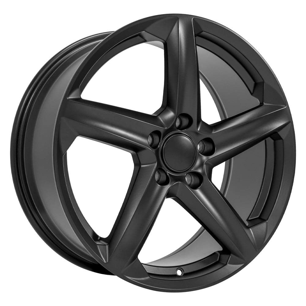 CV02D-19085-5120-52B1: OE Wheels 19" Replica Wheel Cv02D Fits Chevrolet C8 Corvette 19X8.5 Satin Black Wheel