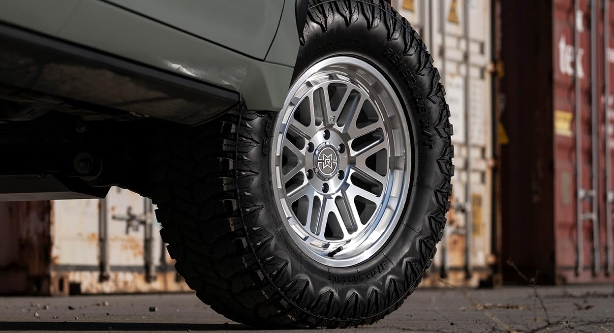 20x9" Method Race Wheels 804 Raised 6x5.5, 12mm offset 4.50" Backspacing, MR80429060312N