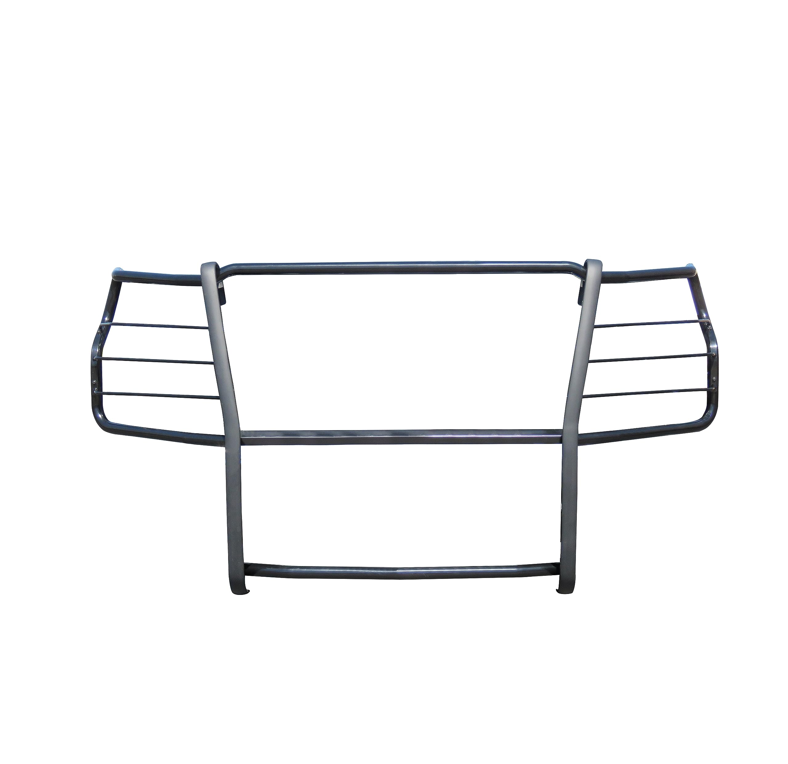 Off Road Black Horse Grille Guard Modular Black Compatible with 2020-2023 Chevrolet Silverado 3500 HD|2020-2023 Chevrolet Silverado 2500 HD-17GT30MA