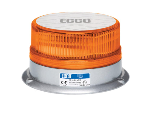 Amber Beacon Light, 4" H