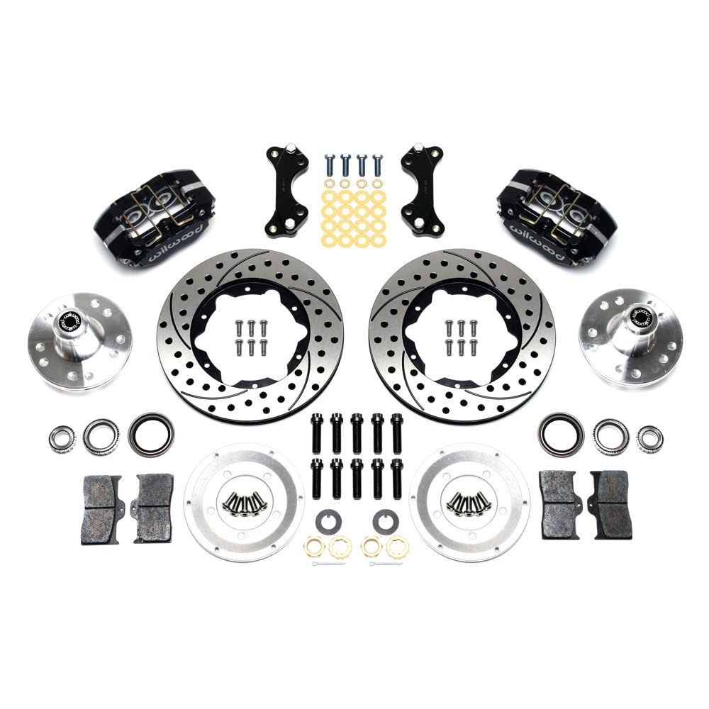 Front DP-DB Kit,11.00",Drilled-Red