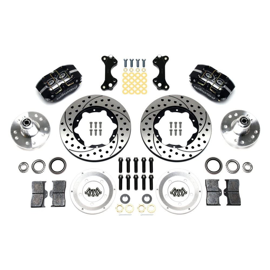 Front DP-DB Kit,11.00",Drilled-Red