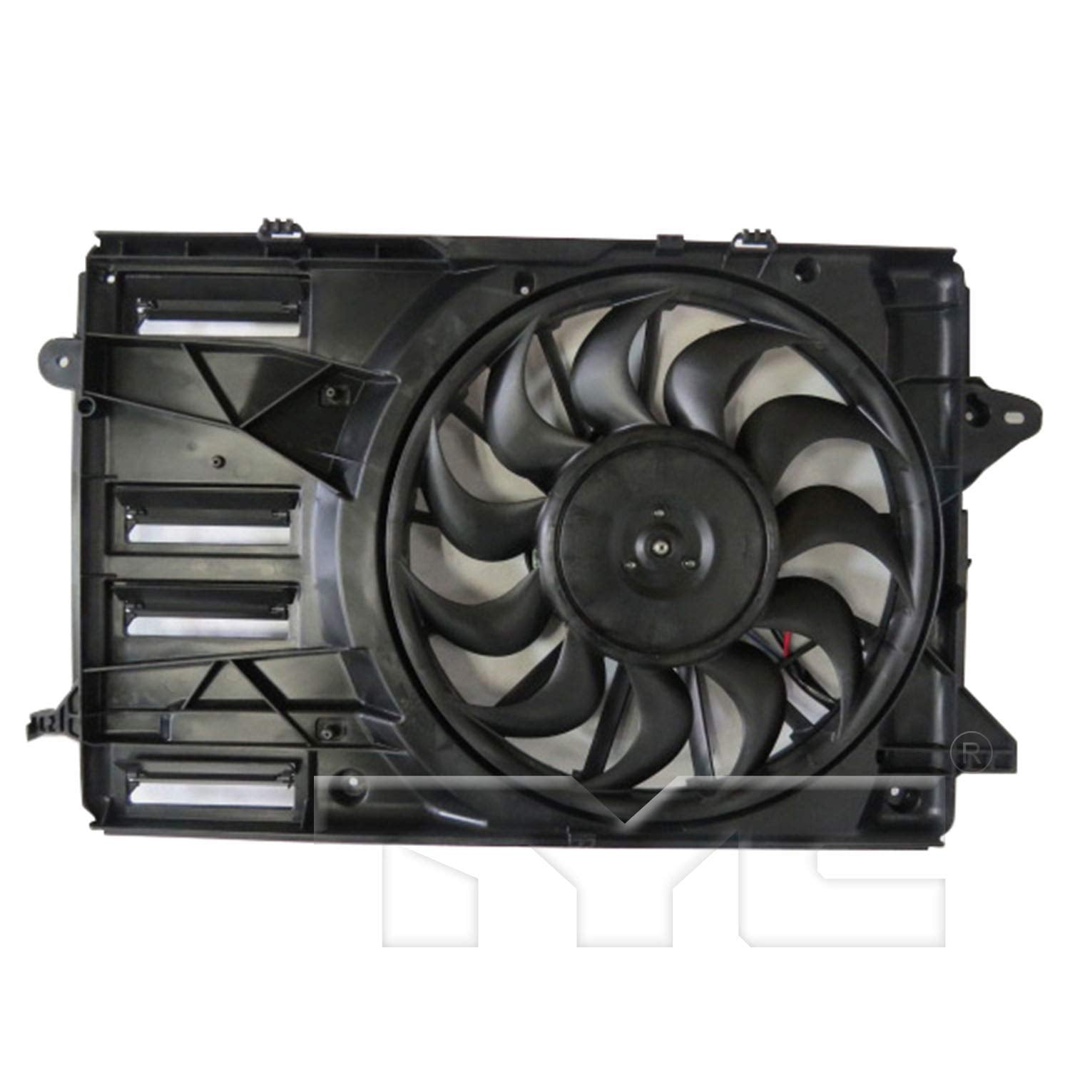 Cooling Fan Assembly TYC 624090 Compatible with 2016-2020 Chevrolet Malibu
