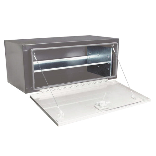USA Phoenix Galvanized Steel Tool Box Shelf Kit - Fits 60in. x 18in. x 18in. Tool Box, Model# SUSD60SK
