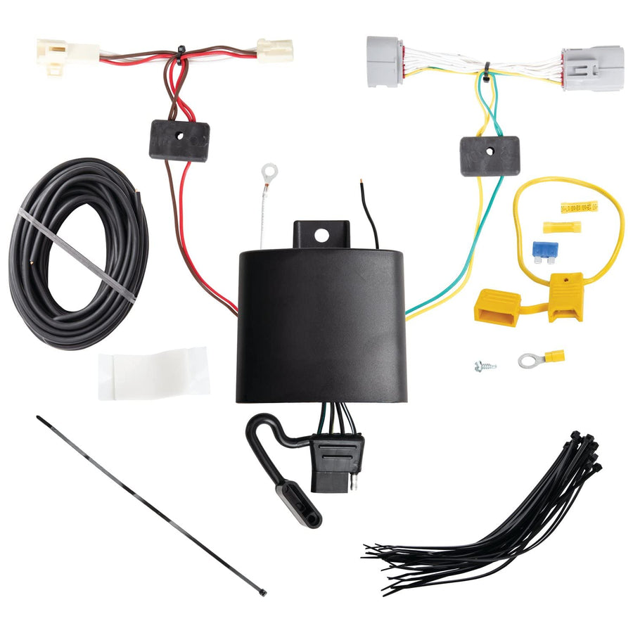 T-One T-Connector Harness, TEKONSHA 118842, 4-Way Flat, W/Circuit Protected Modulite Hd Module