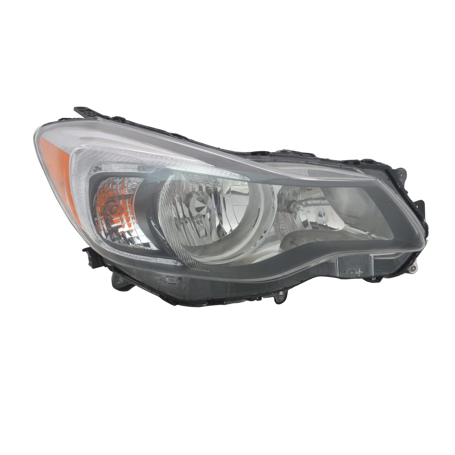 Right TYC Headlight Assembly Compatible with 2012-2015 Subaru Impreza