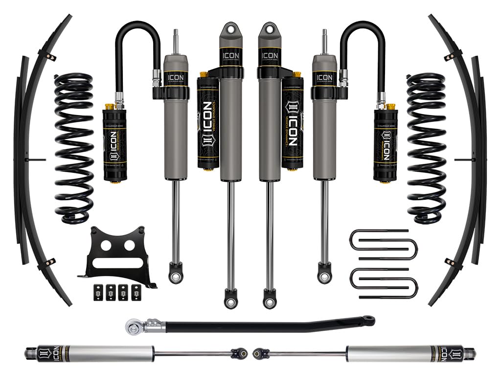 2011-2016 Ford F-250/F-350 Super Duty ICON 4WD Diesel, 2.5" Lift, Stage 5 Suspension System w/Expansion Packs