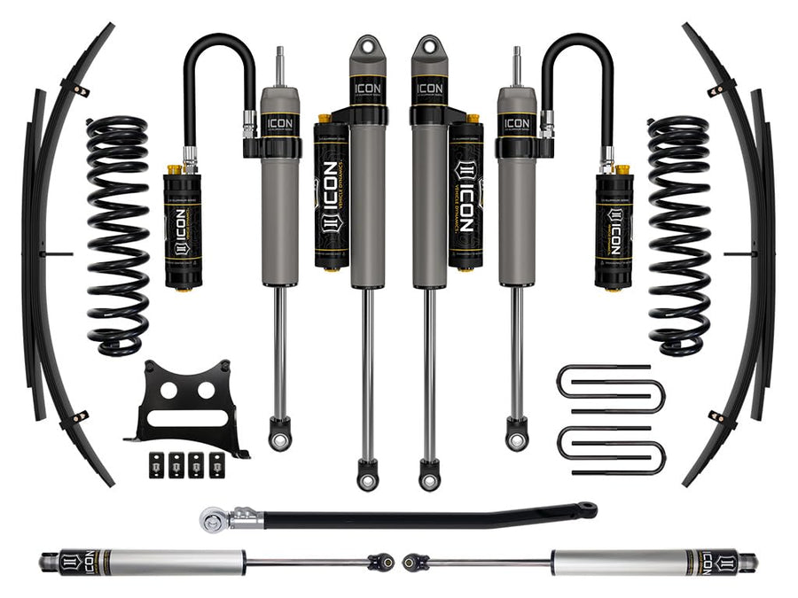 2011-2016 Ford F-250/F-350 Super Duty ICON 4WD Diesel, 2.5" Lift, Stage 5 Suspension System w/Expansion Packs