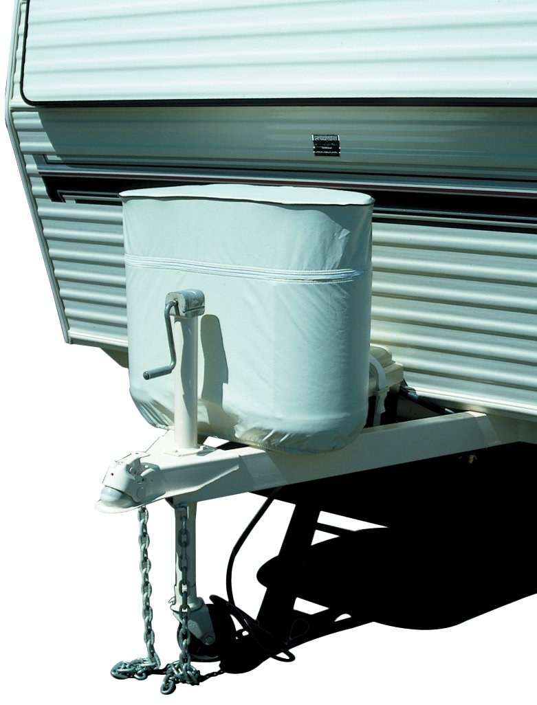 White ADCO RV Propane Tank Cover