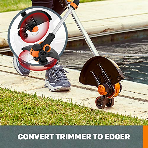 Cordless WORX String Trimmer 20V 2 in 1 Trimmer and Edger WG162 (Battery & Charger Included)