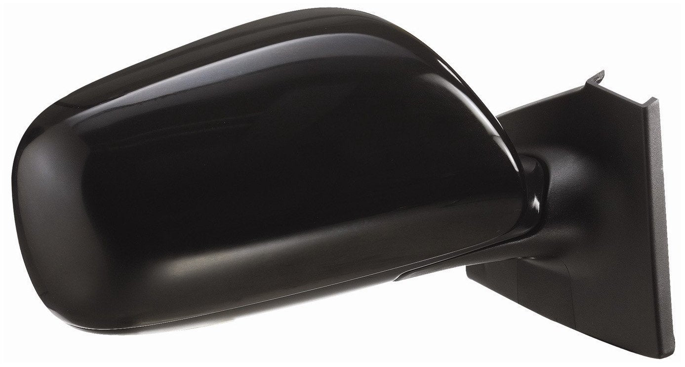 Mirror Passenger Side for Toyota Yaris Hatchback, Black, Foldaway, Manual