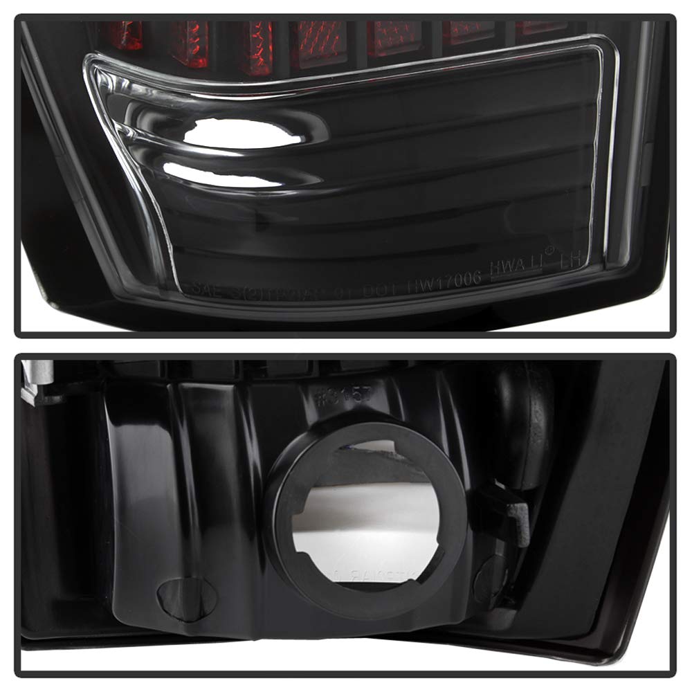 Chevy Avalanche (xTune) 02-06 LED Tail Lights - Black