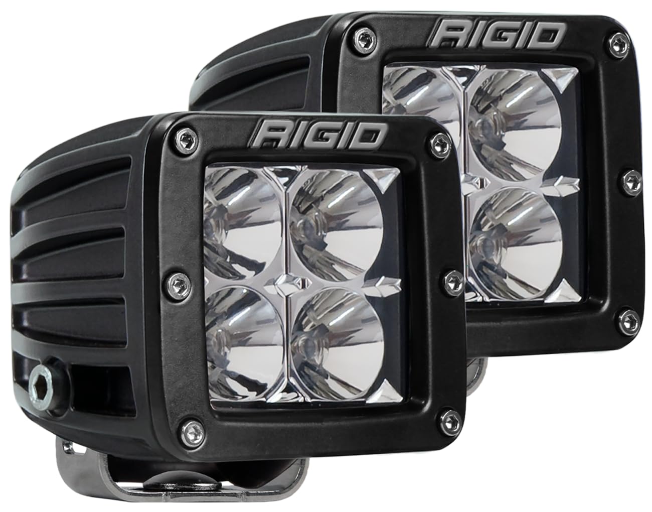 D-Series PRO RIGID INDUSTRIES Flood Beam, Pair, Universal, 2-Pack