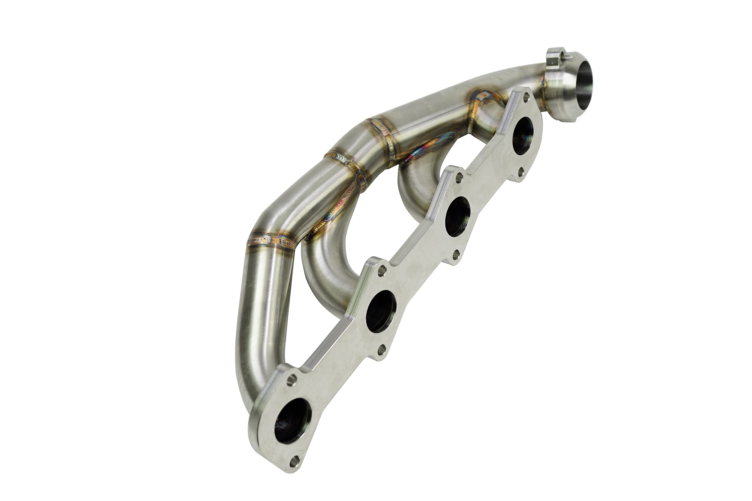 2003-2007 Ford Superduty Powerstroke Diesel 6.0 6.0 Headers. Has Egt Bung On Drivers Side