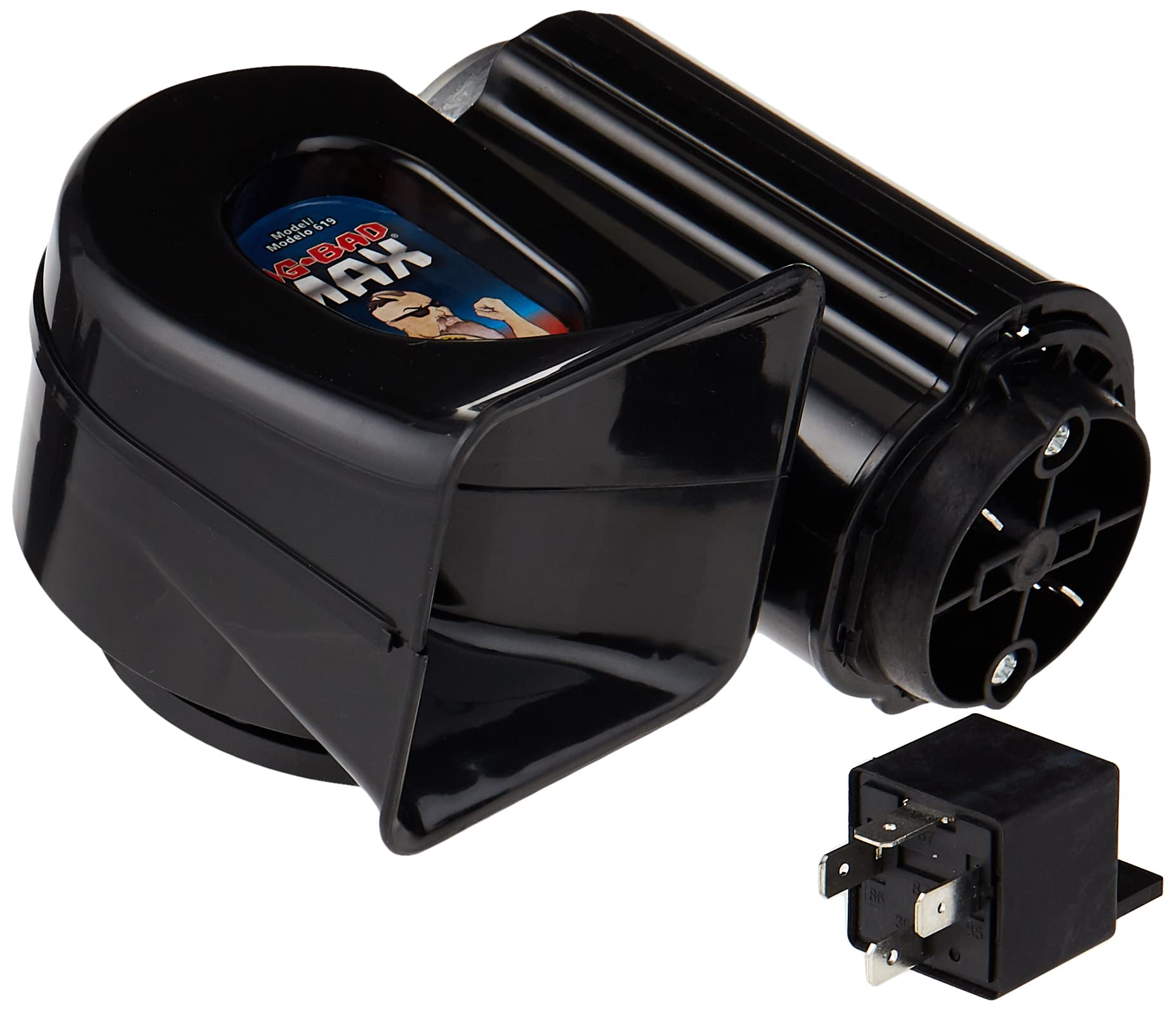 Big Bad Max Wolo (619) Air Horn - 12 Volt, Black