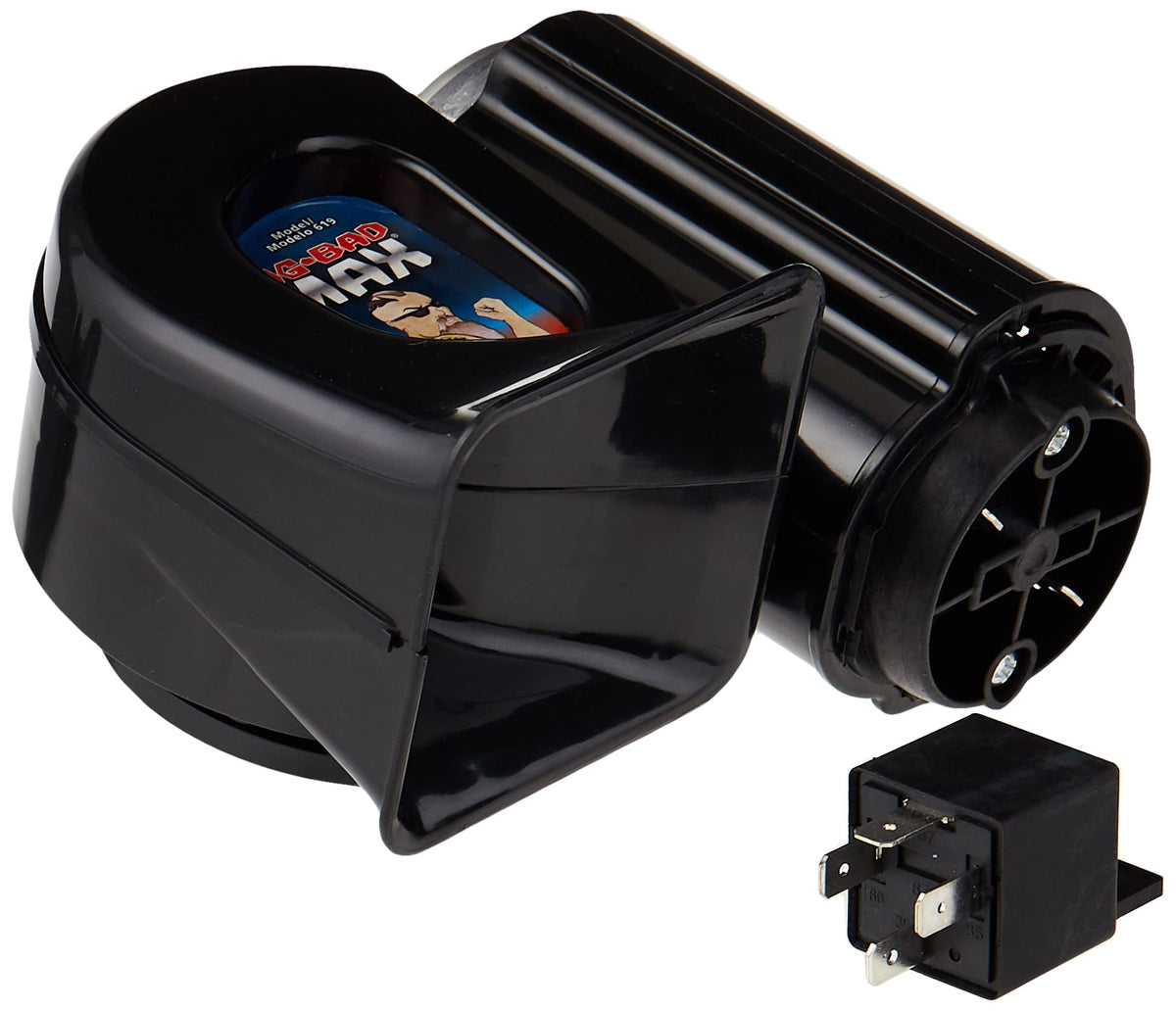 Big Bad Max Wolo (619) Air Horn - 12 Volt, Black