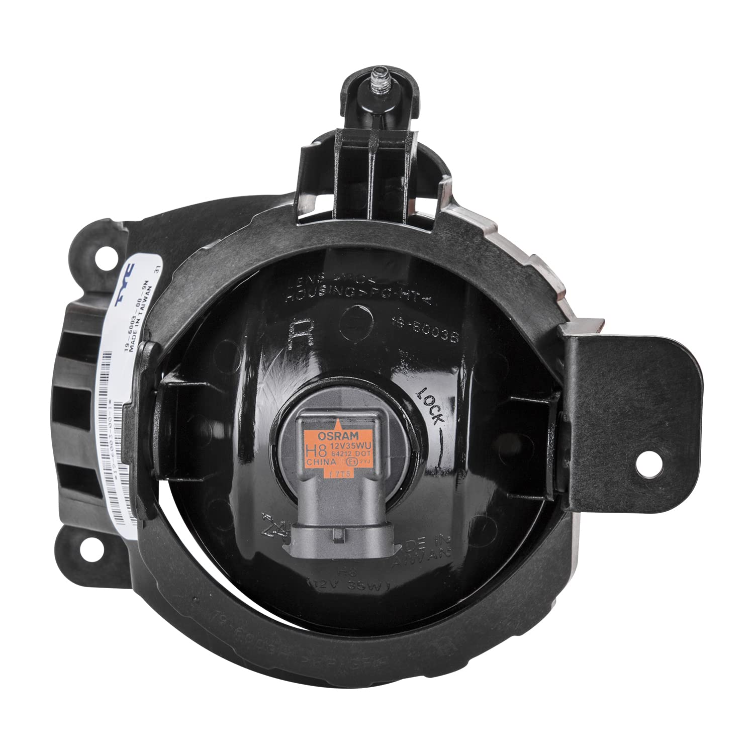 Right TYC Fog Light Assembly Compatible with 2012-2016 Chevrolet Sonic