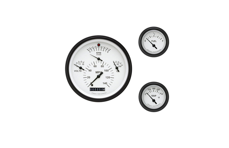 Gm Classic Instruments TE01WBLF Autoge White
