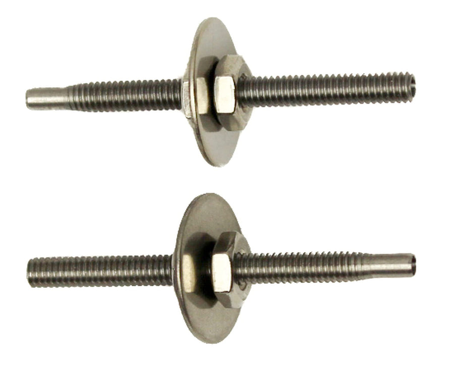 YakAttack Bullet Rigging – 8-32 Threaded Mounting Adapter | 2 Pack | Install GearTrac in Hard-to-Reach Kayak Hull Areas | GT90 GearTrac Compatible | Made in USA