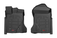 Sure-Fit Rough Country Front Floor Mats for Ford Ranger (2024-2025) Crew Cab - Waterproof, Non-Slip Flexible Floor Mat, Front Set