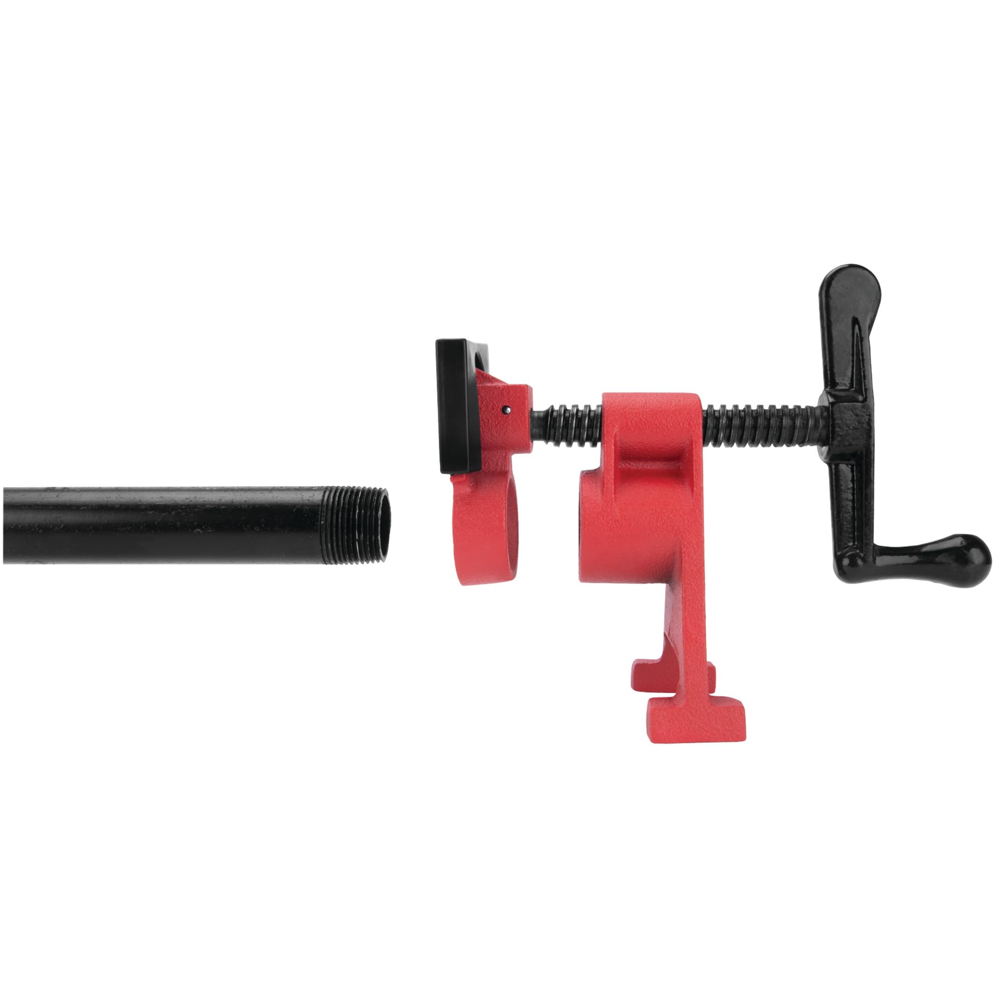 W3960 Performance Tool Cast Steel Pipe Clamp with Quick Release, 1250 lbs Clamping Pressure, 75-Inch Throat Depth, Fits 1/2-Inch NPT Pipe (not included)