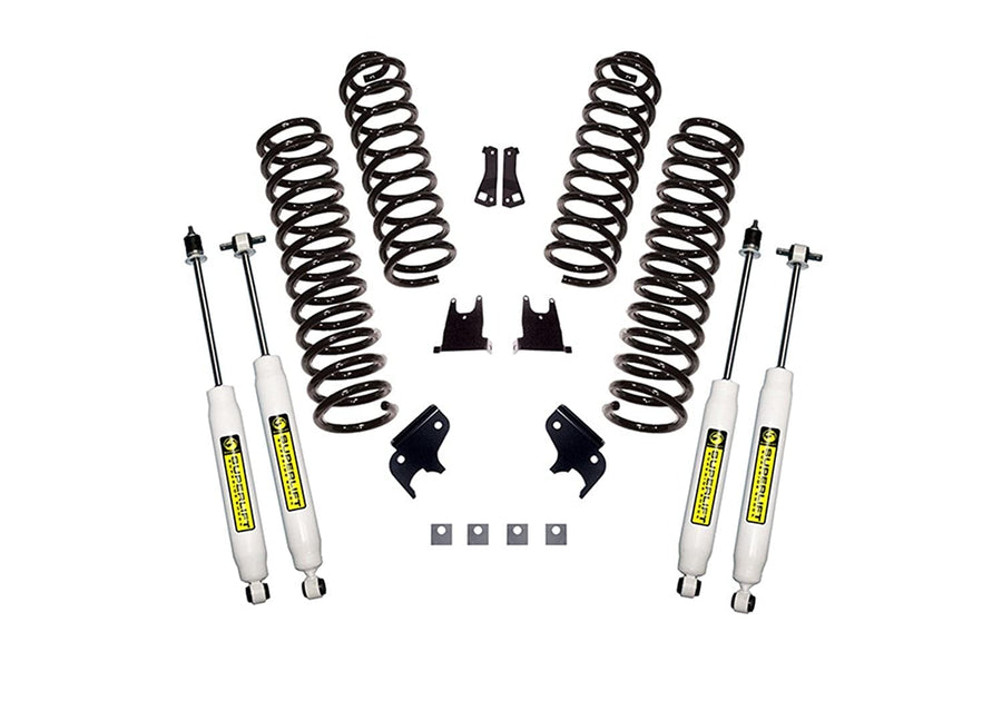 SUPERLIFT SUSPENSION RealTruck 2.5" Lift Kit for Jeep Wrangler JK | Complete Lift Kit with Front & Rear Shadow Series Shocks | K931 | Fits 2007-2018 Jeep Wrangler JK 4 Door
