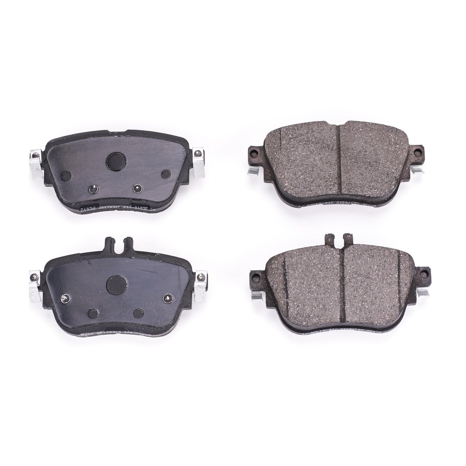 Rear Brake Kit Power Stop For Mercedes-Benz E300 2017-19 | Mercedes-Benz E350 2020-23 - Ceramic Brake Pads With Installation Hardware, 17-1936