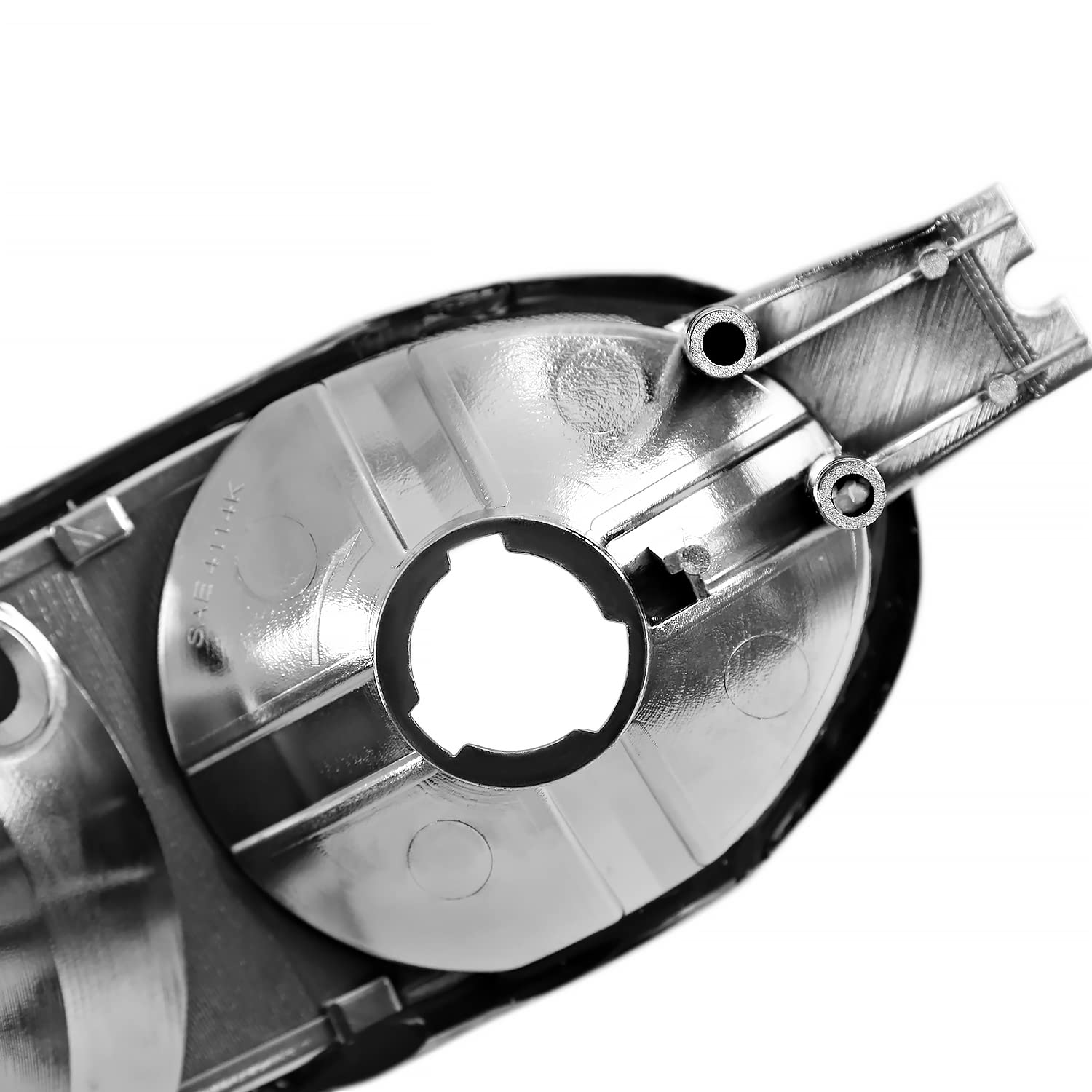 Chrome Bumper Lights SPEC-D TUNING Compatible with 2000-2006 GMC Sierra Yukon XL 1500, Left + Right Pair Lamp Assemblies