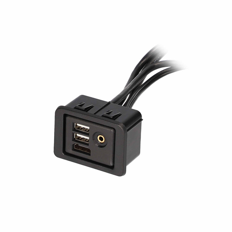 AXXESS - Replacement USB/AUX/HDMI Panel 6 Feet - Chrysler/Dodge/Jeep (AXUSB-RAM1-6)