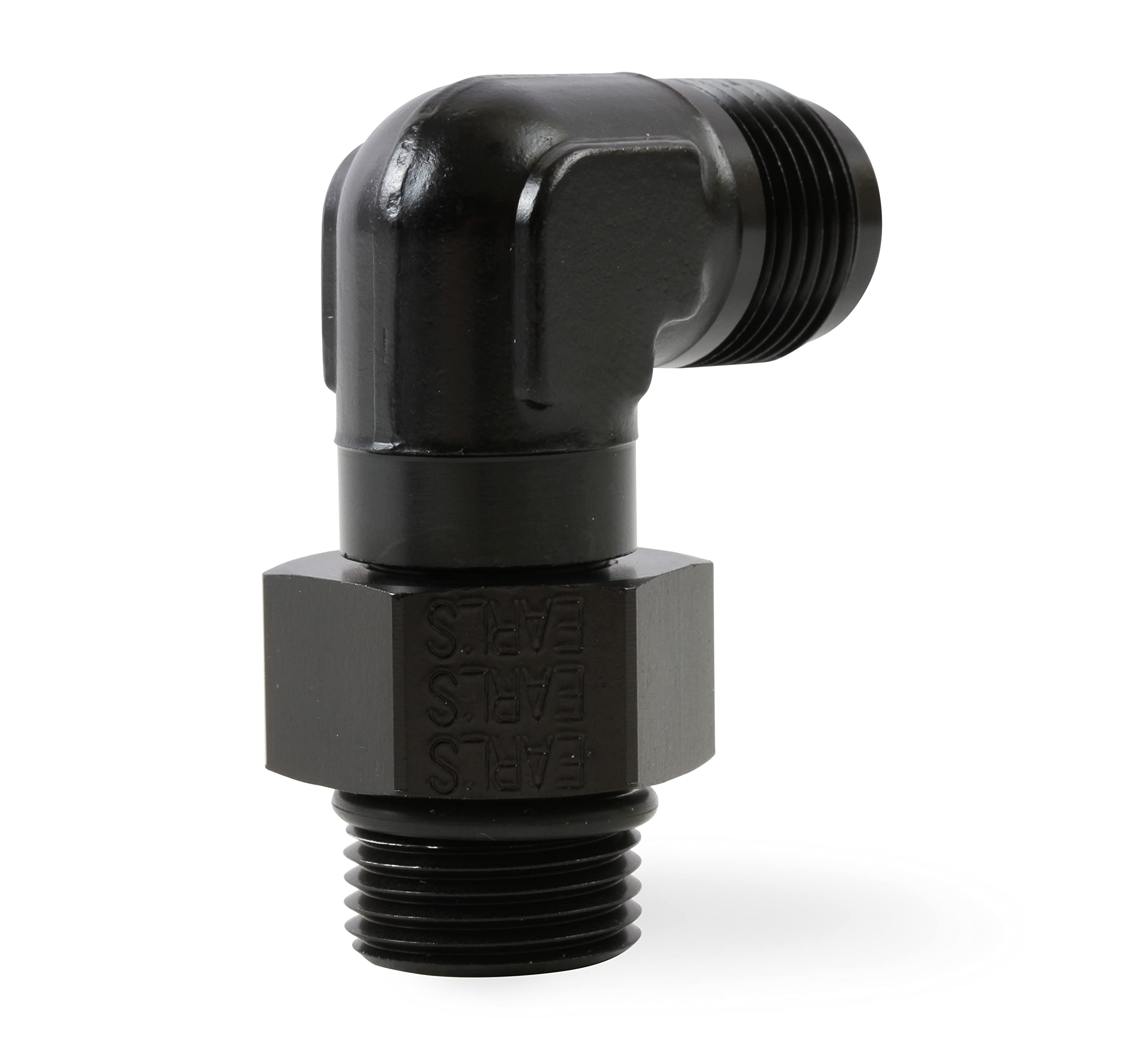 90 Degree Earl's -8 AN Male to 3/4-16 Swivel AT949008ERL