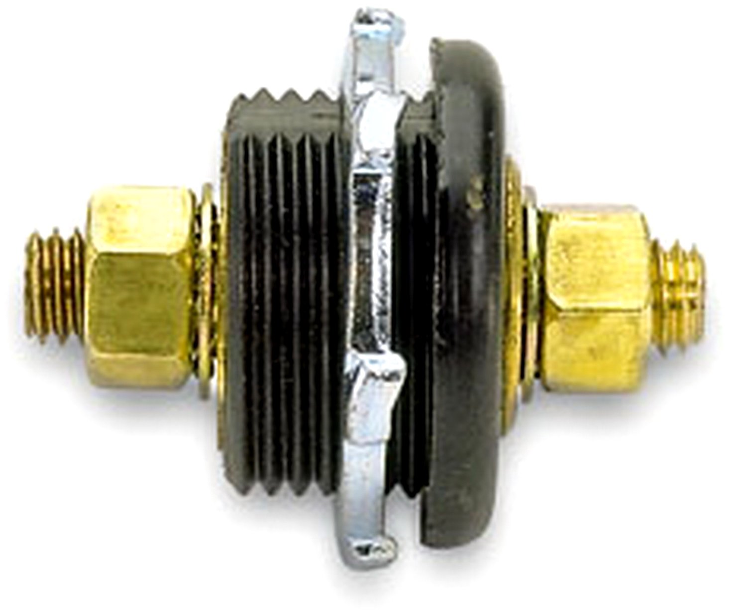 Black Moroso Thru Panel Connector 74145