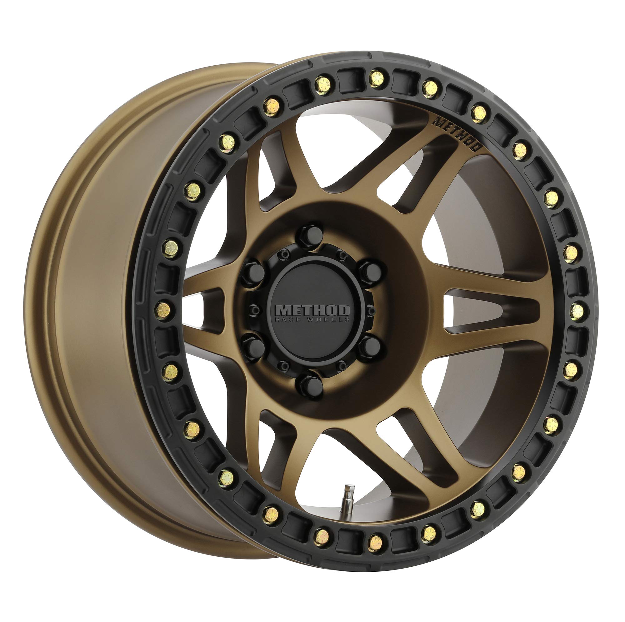 Method Race Wheels 106 Method Bronze Beadlock 17x9" 5x5", 44mm offset 3.5" Backspace, MR10679050944B