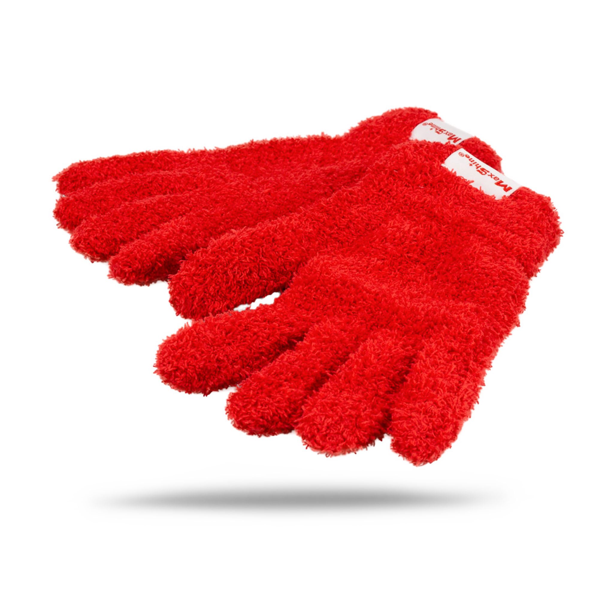 Maxshine Plush Universal Microfiber Gloves | Ultra-Soft Wash Gloves for Car Detailing | Scratch-Free Reusable Cleaning Accessory | Perfect for Cleaning & Reaching Small Areas on Cars & Auto Surfaces