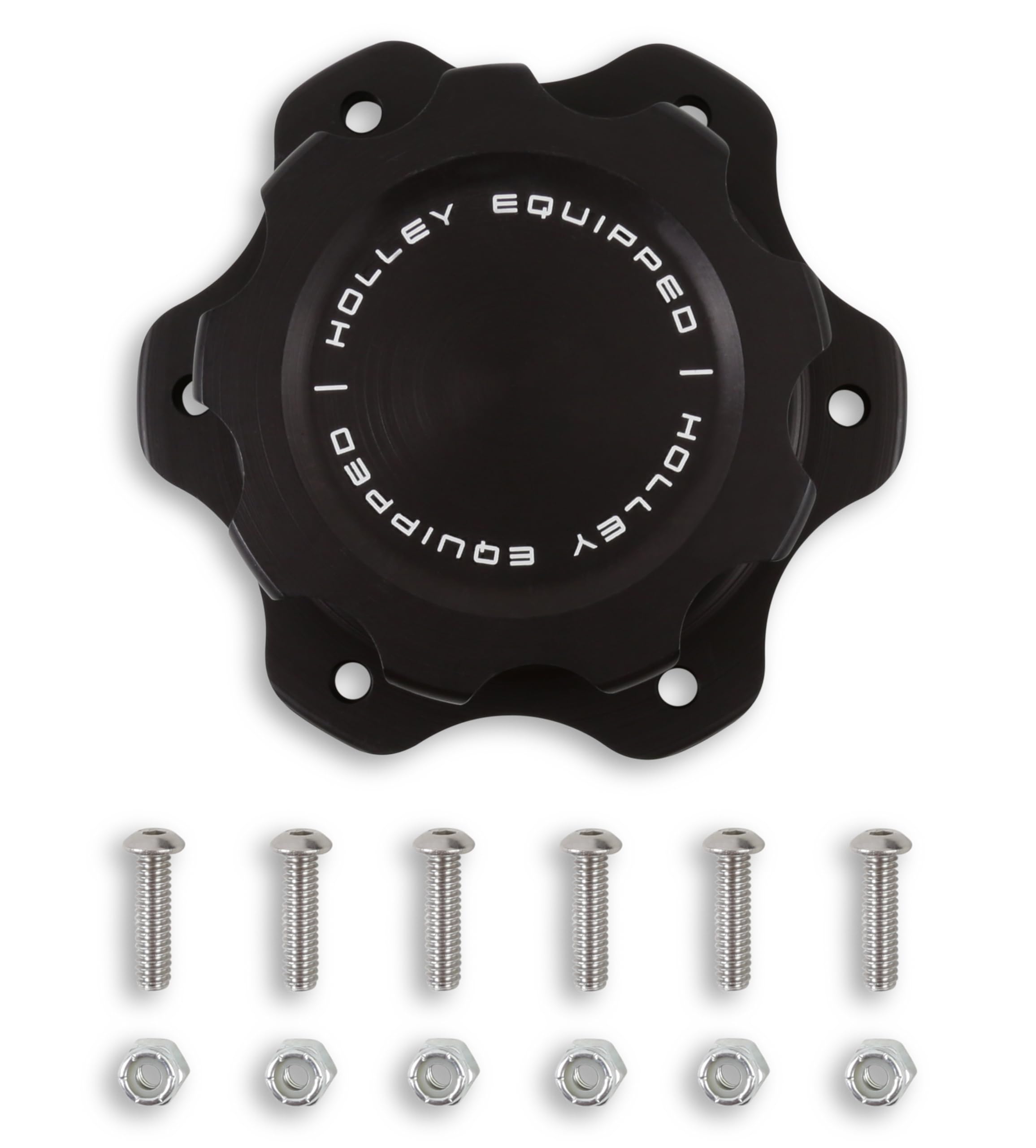 Holley Billet 241-226 Fuel Cell Cap with Holley Equipped Logo