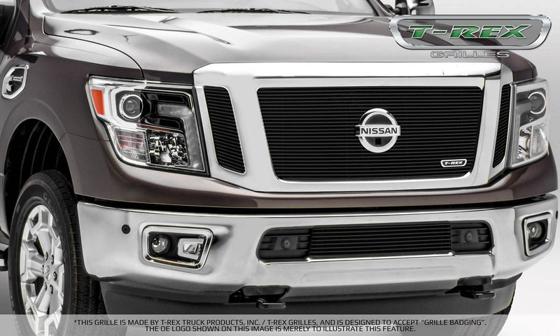 Billet Black T-Rex 20785B Grille T-Rex Nissan Titan