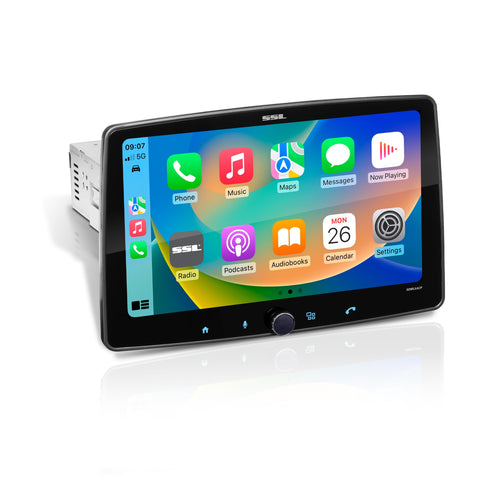 Sound Storm Laboratories Car Audio Stereo SDML9ACP - Apple CarPlay, Android Auto, 9 Inch Touchscreen, Bluetooth, No CD DVD Player, Radio Receiver
