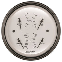 Auto Meter Old TYME White 1614 Quad Gauge