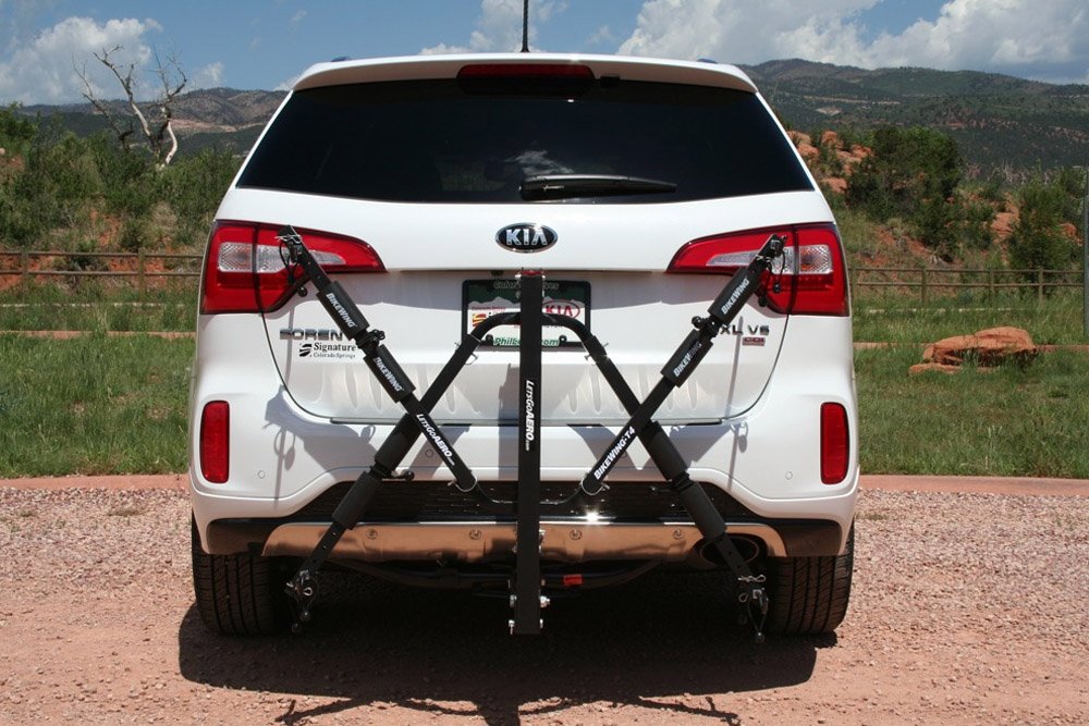 BikeWing-T4 Let's Go Aero Four Bike Tilt & Fold Hitch Rack (BBR260)