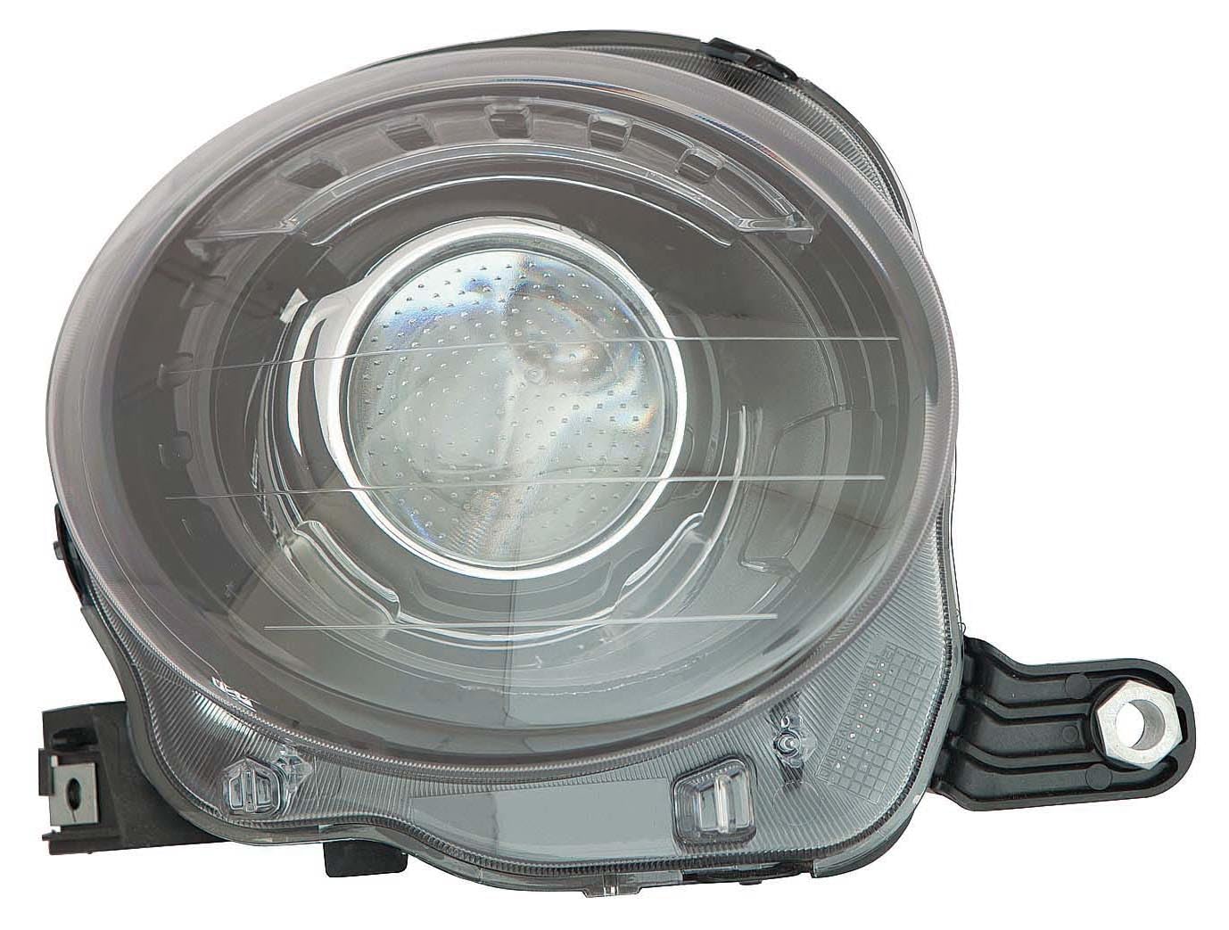 Go-Parts - Headlight for 2012-2019 Fiat 500 Assembly Front - Right (Passenger) (CAPA Certified) Hatchback Replacement FI2503101C FI2503101C 2013 2014 2015 2016 2017 2018