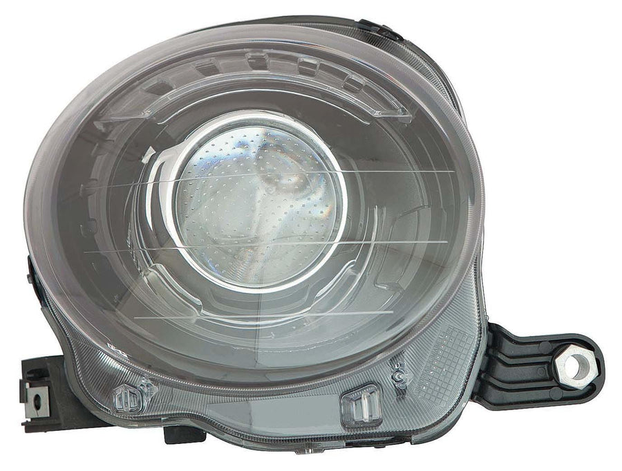 Go-Parts - Headlight for 2012-2019 Fiat 500 Assembly Front - Right (Passenger) (CAPA Certified) Hatchback Replacement FI2503101C FI2503101C 2013 2014 2015 2016 2017 2018