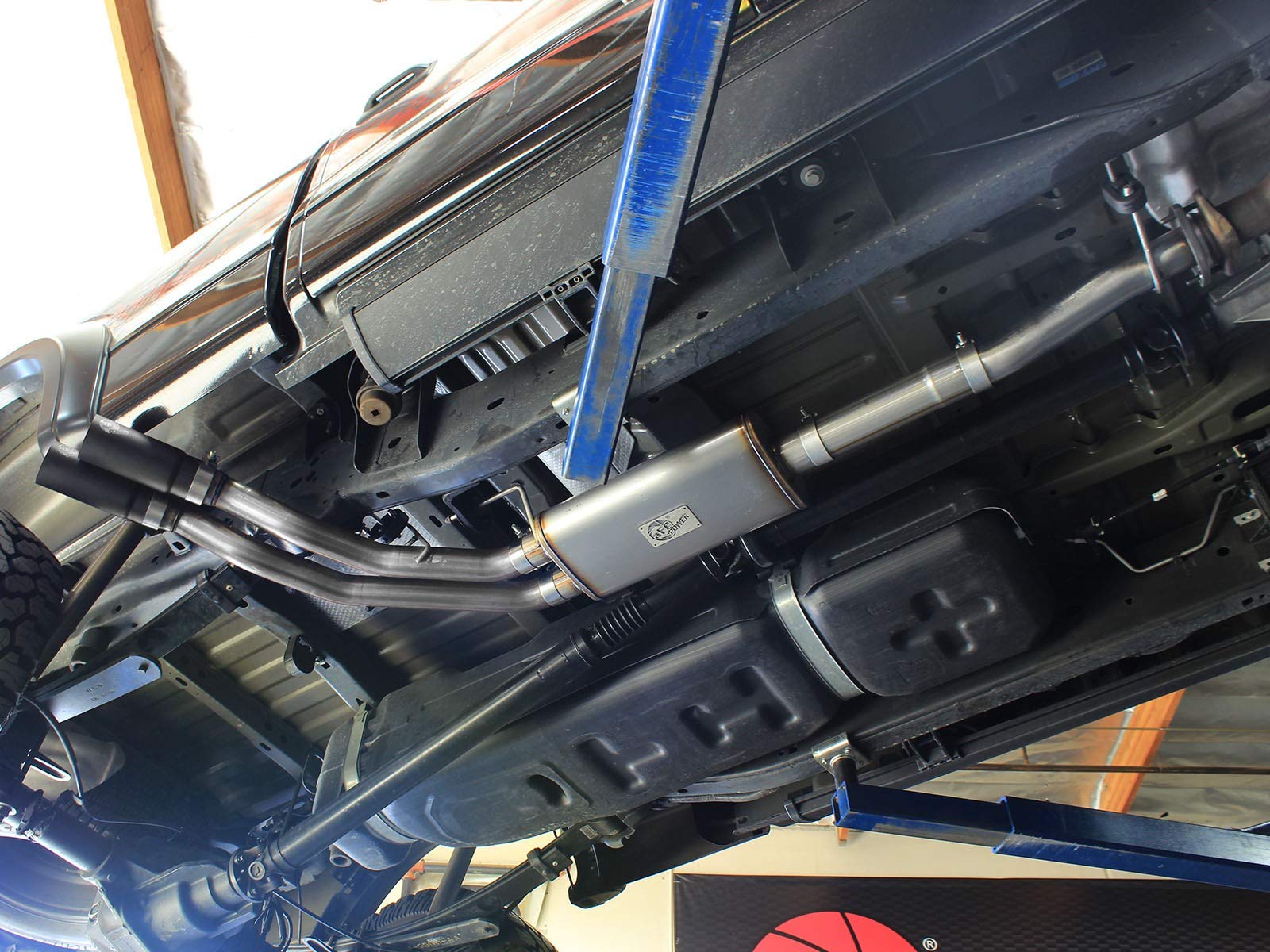 Rebel Series aFe Power 3" x 2.5" Stainless Steel Cat-Back EcoBoost Performance Exhaust System