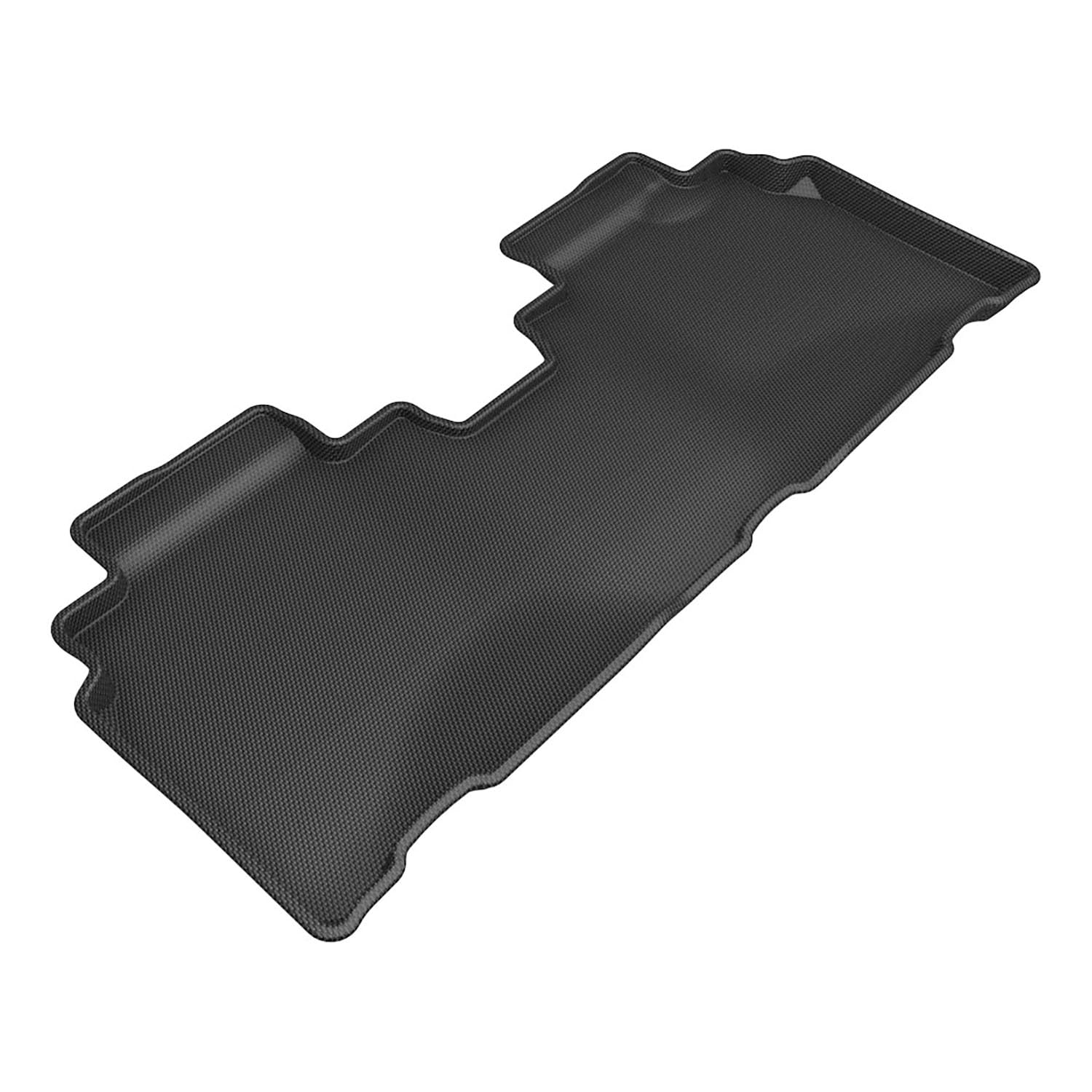 MAXpider 3D Custom Fit Kagu Floor Mat (Black) Compatible with Cadillac Lyriq 2023-2026 / Chevrolet Blazer EV / Honda Prologue 2024-2026 - Second Row