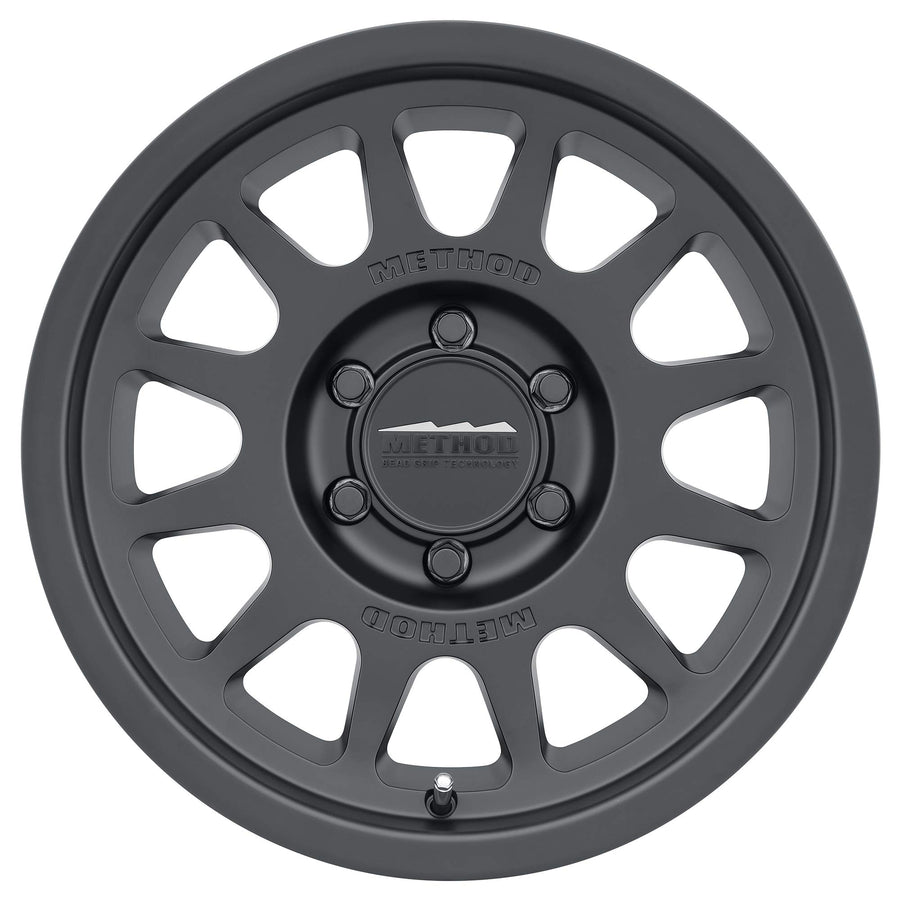 703 Method Race Wheels Matte Black 17x8.5" 6x135", 0mm offset 4.75" Backspace, MR70378516500