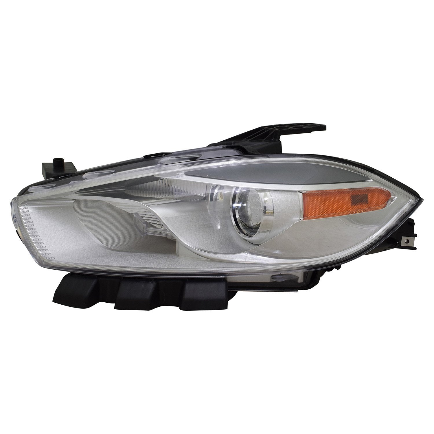 Left TYC Headlight Assembly Compatible with 2016-2016 Dodge Dart