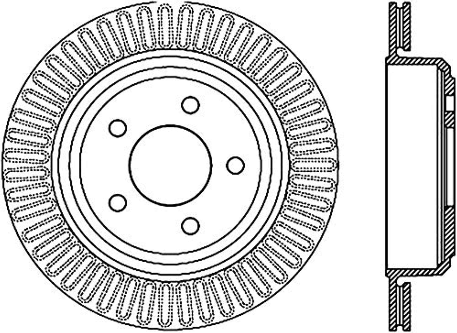 Premium Brake Rotor Centric Parts, Inc. (120-61095)