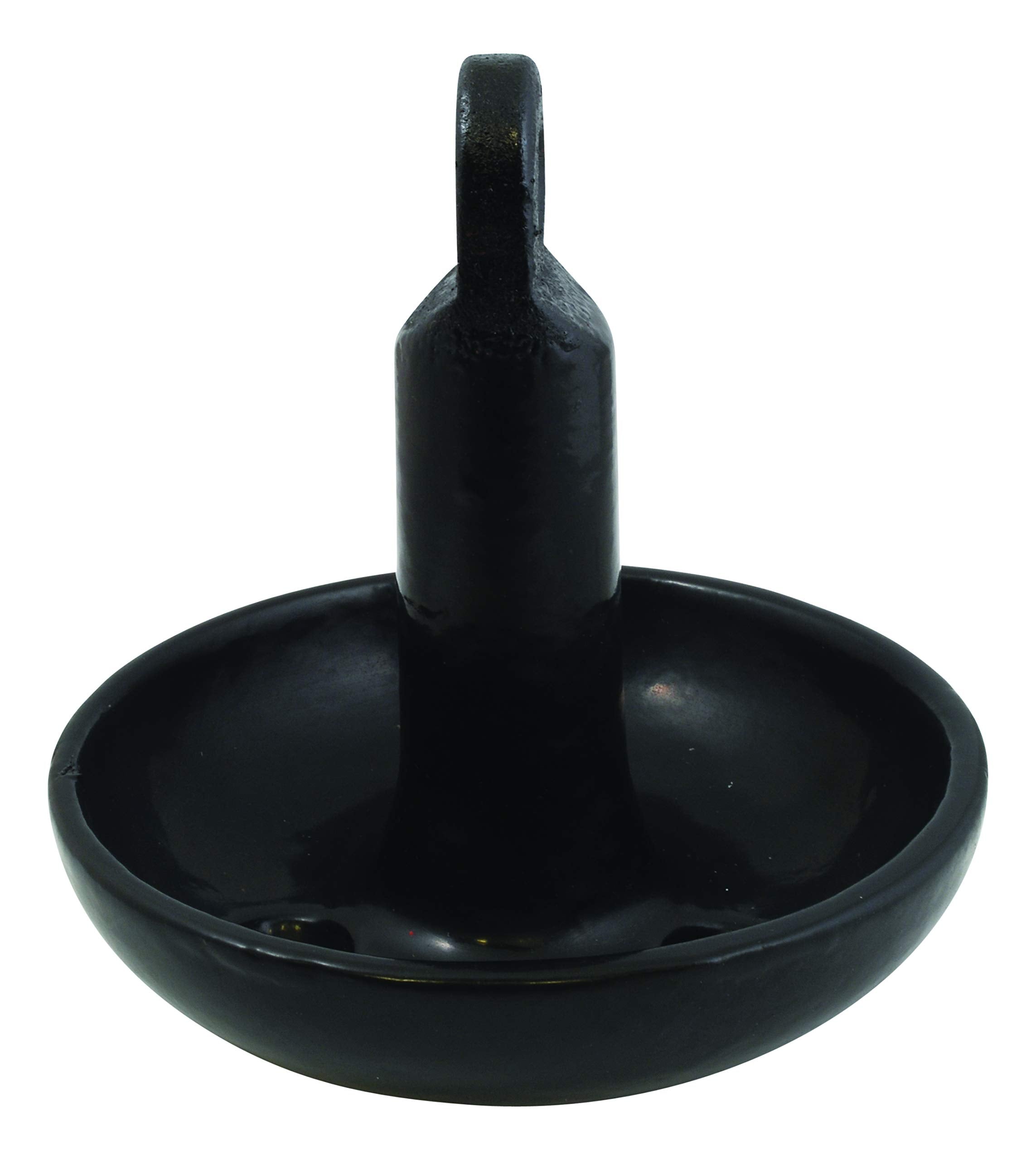 Attwood Mushroom Cast Iron Anchor, 8-Pound, Black PVC-coated