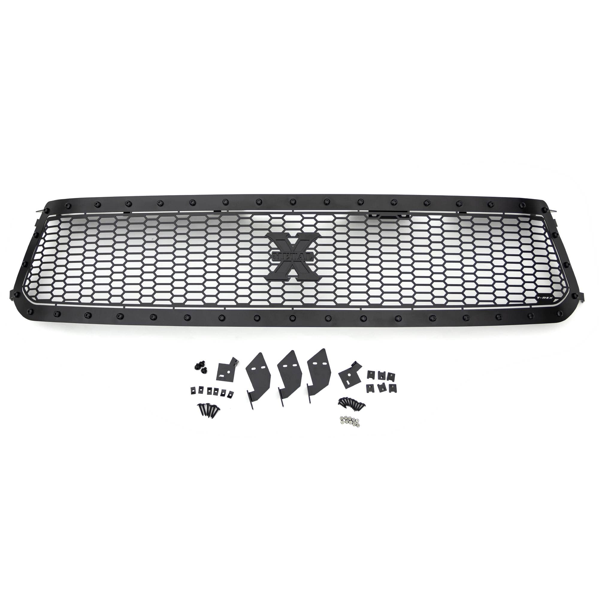 Stealth Laser X Grille, 2014-2017 Tundra, Black, 1 Pc, Replacement, Black Studs - PN #7719641-BR