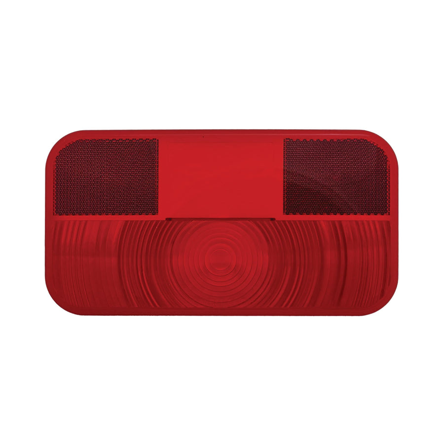 Replacement Lens RV Designer L964 for Incandescent Rectangular Tail Light with Reflex, DOT-Compliant