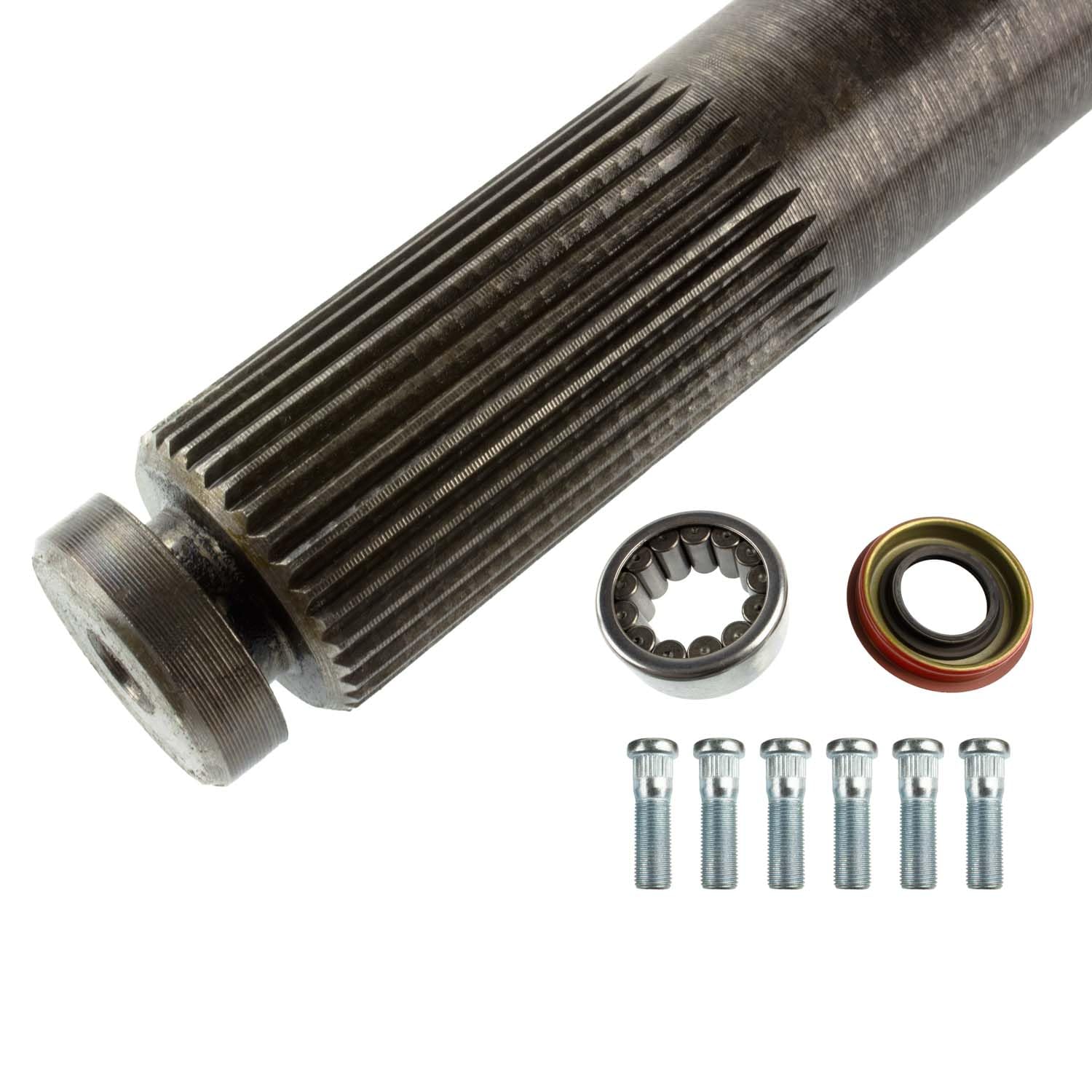 MG27106 TEN Factory Bolt Pattern Spline Drive Axle Shaft Assembly for GM 9.5, 33 Spline Details Left and Right -Fits Chevrolet/GMC K1500, K2500, C2500, Replaces 15521928, 92-25148, AXG15521928, PA5565