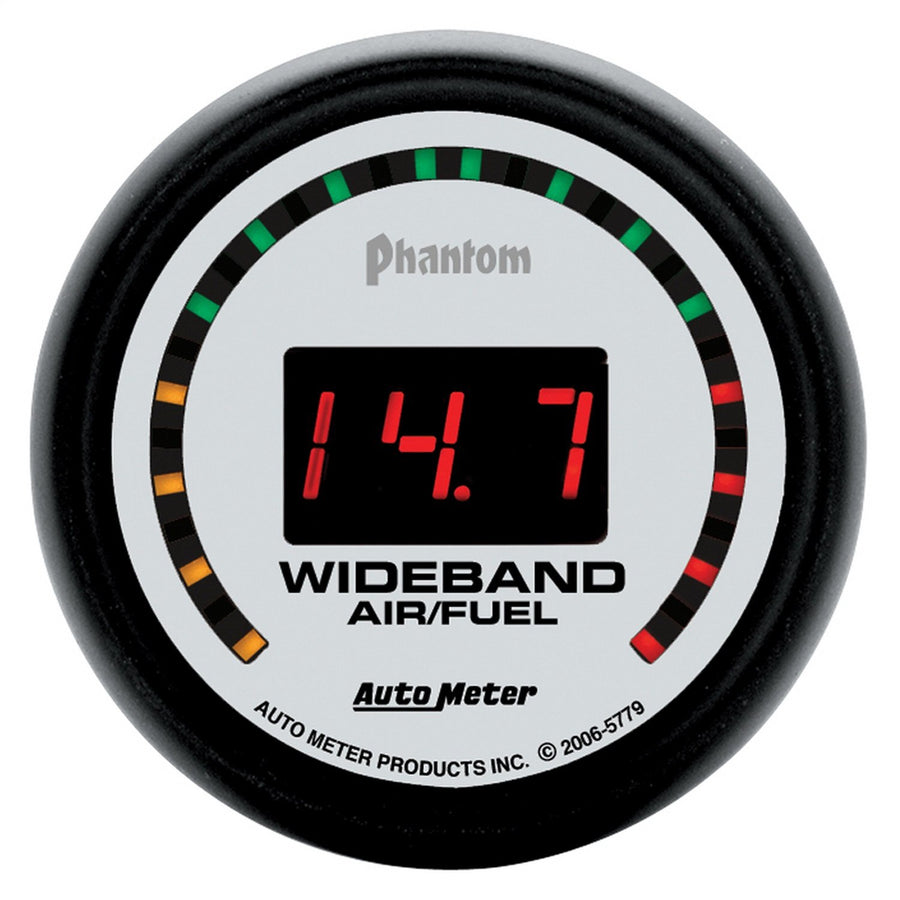 Auto Meter Phantom Wide Band Air Fuel Ratio Kit, 2.3125 in. 5779